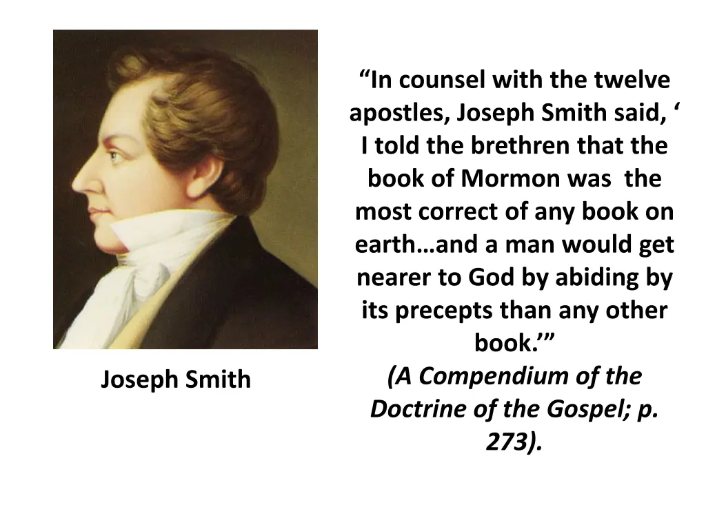 in counsel with the twelve apostles joseph smith
