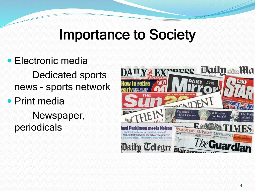 importance to society importance to society