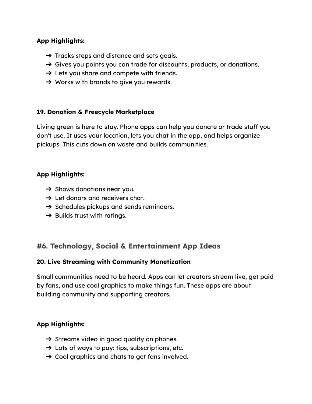 app highlights 2