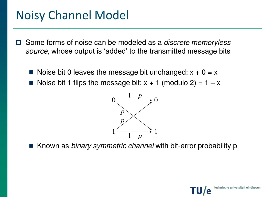 noisy channel model