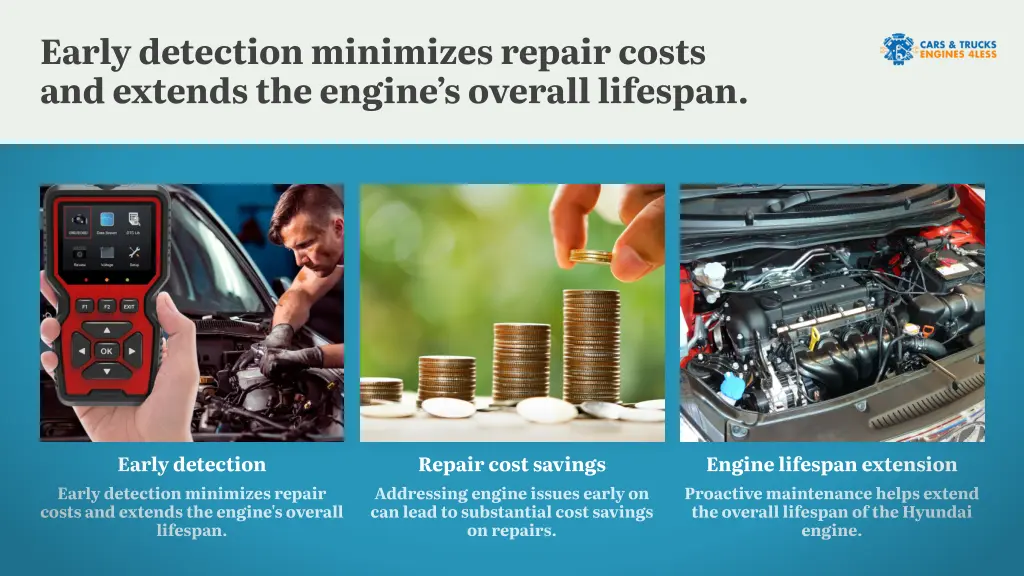 early detection minimizes repair costs