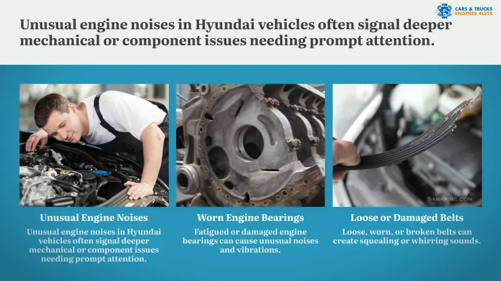 unusual engine noises in hyundai vehicles