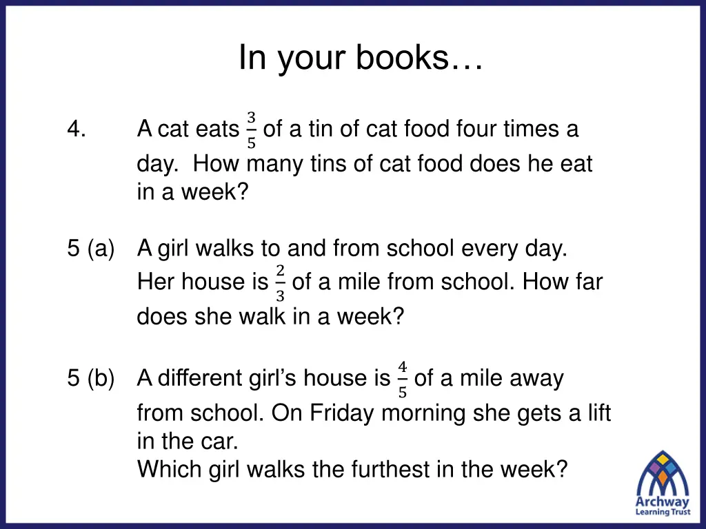 in your books 1