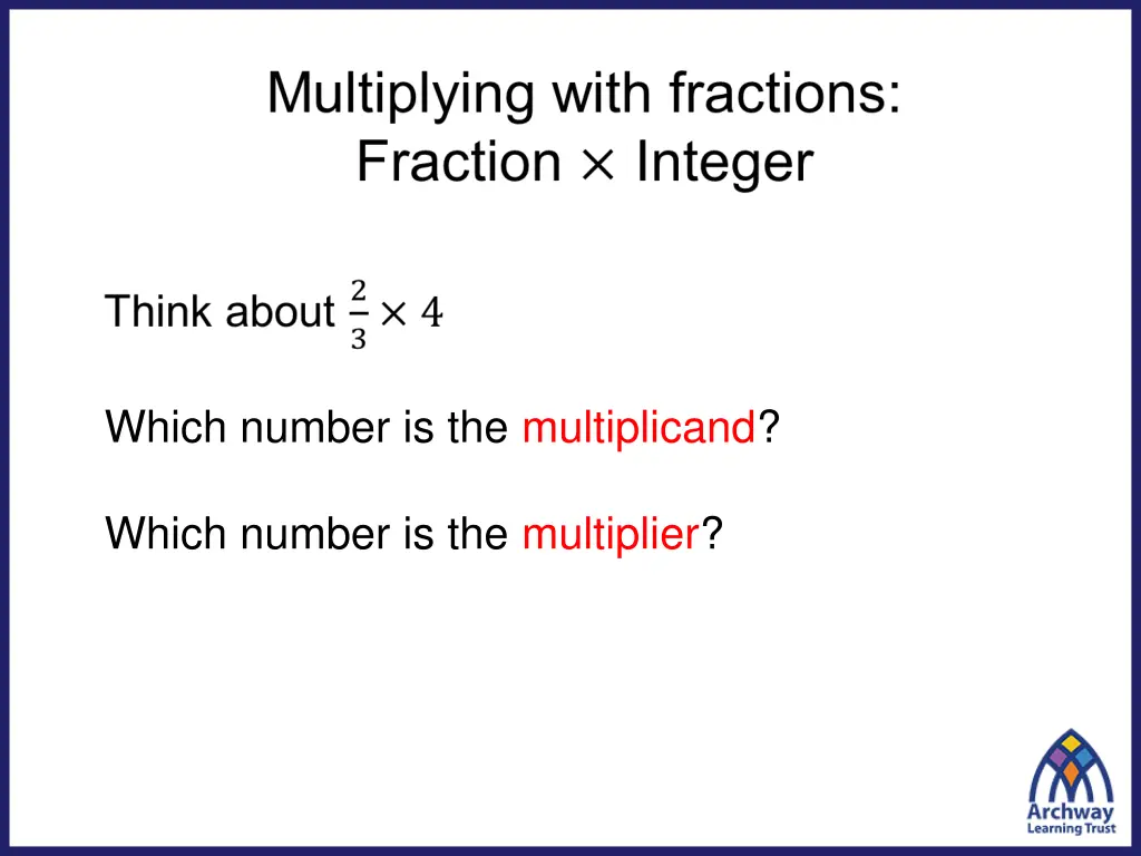 which number is the multiplicand