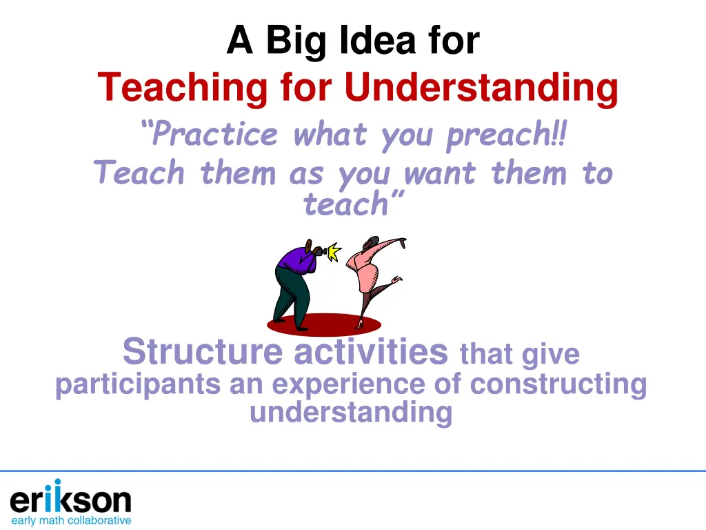 a big idea for