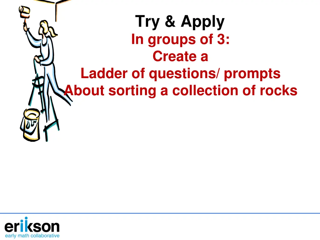 try apply in groups of 3 create a ladder