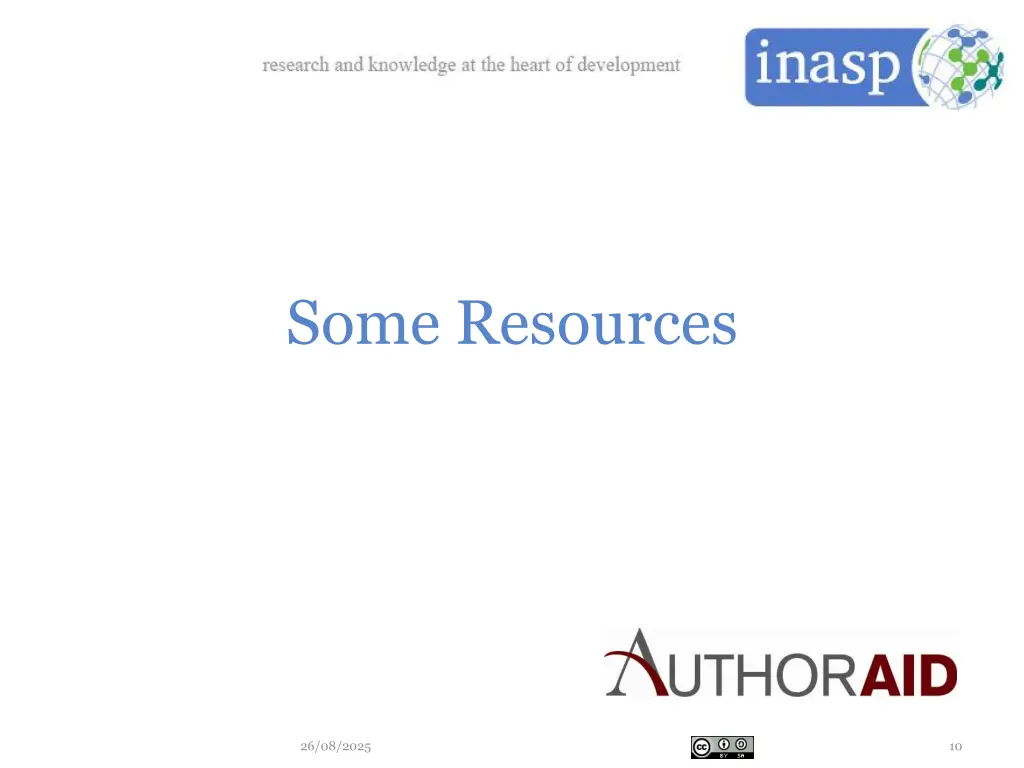 some resources