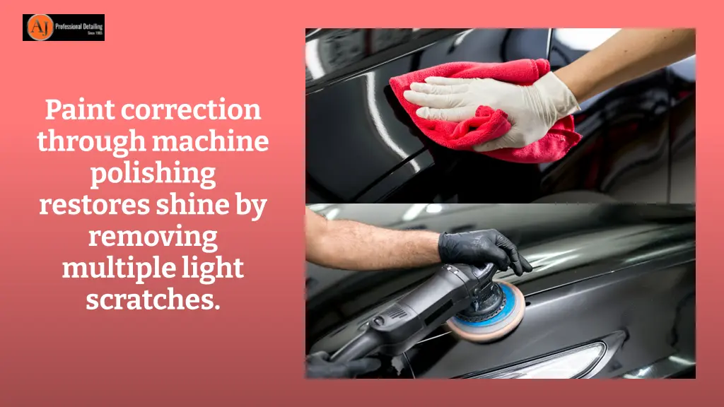 paint correction through machine polishing