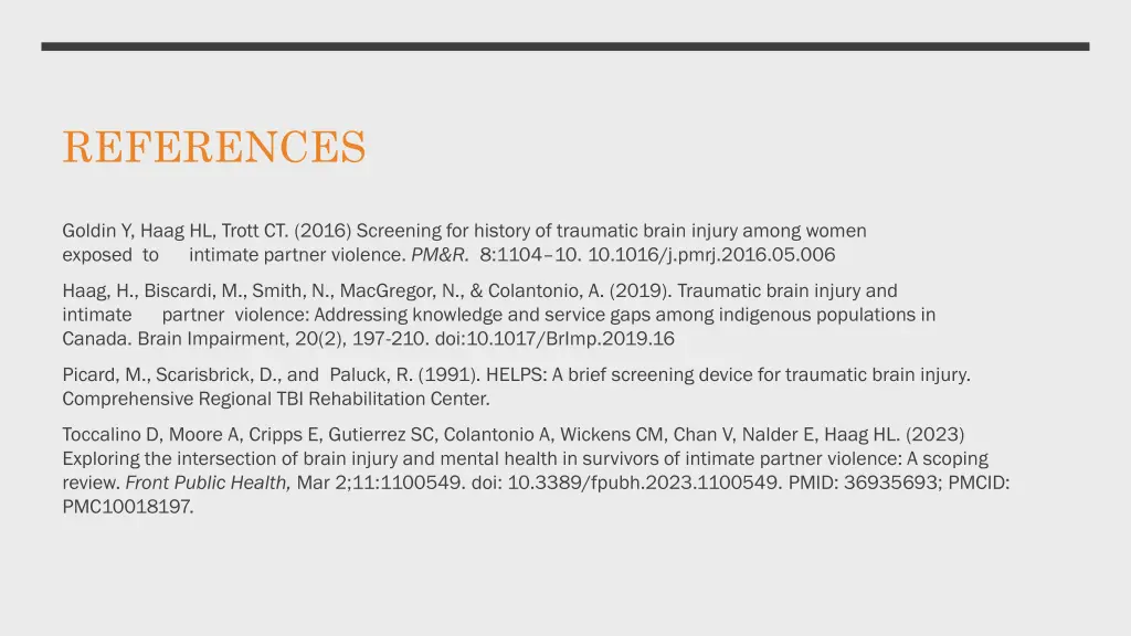 references