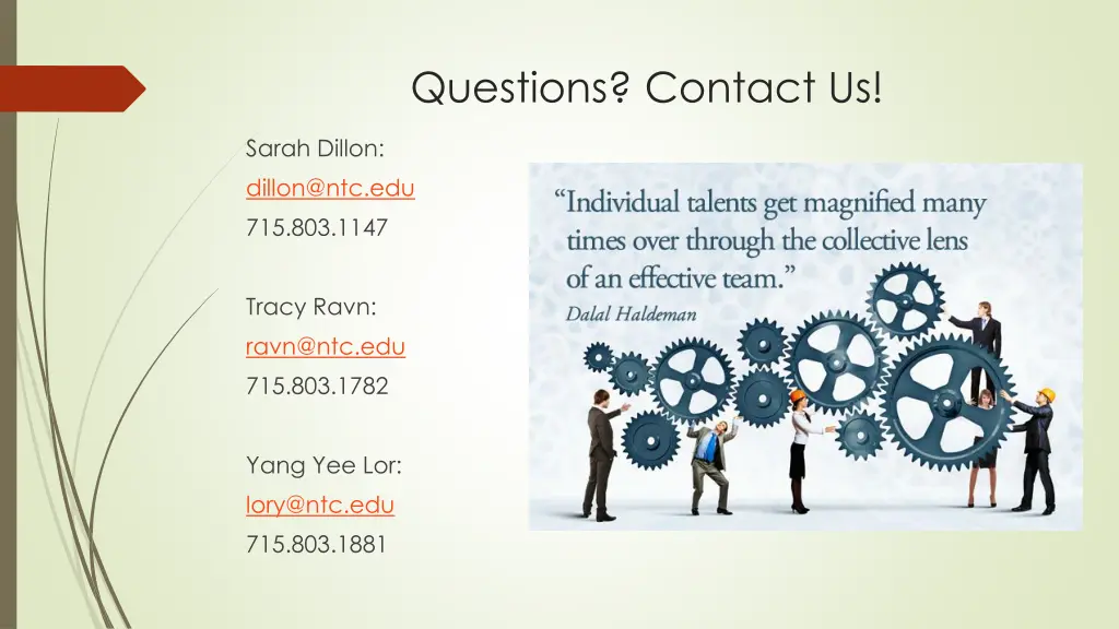 questions contact us