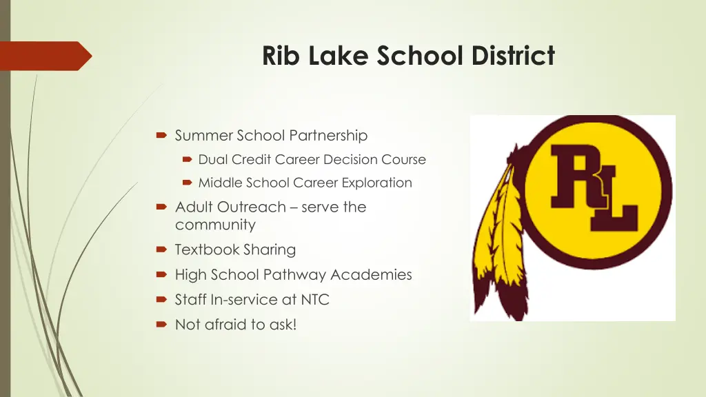 rib lake school district