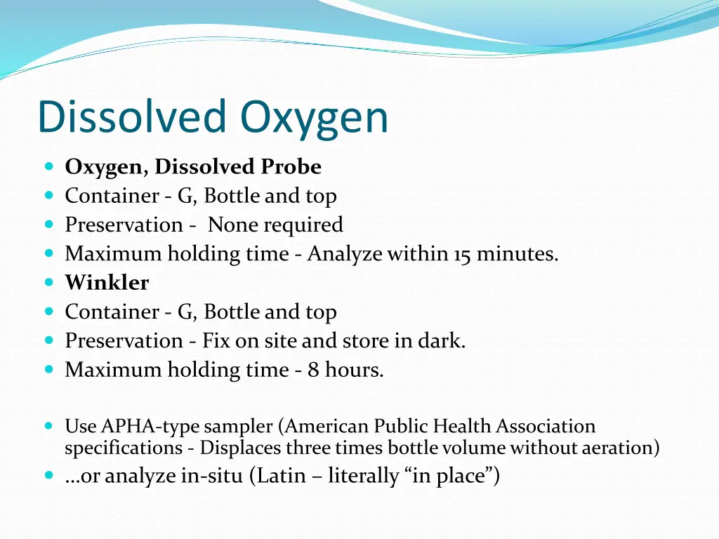 dissolved oxygen 1