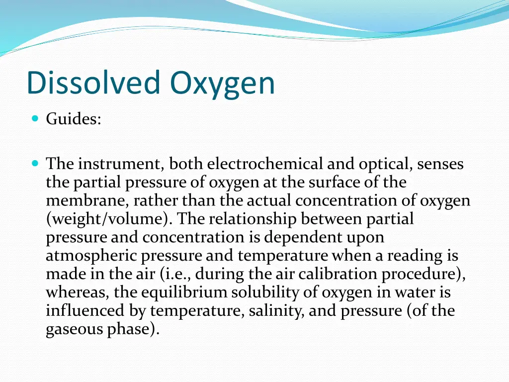 dissolved oxygen 4