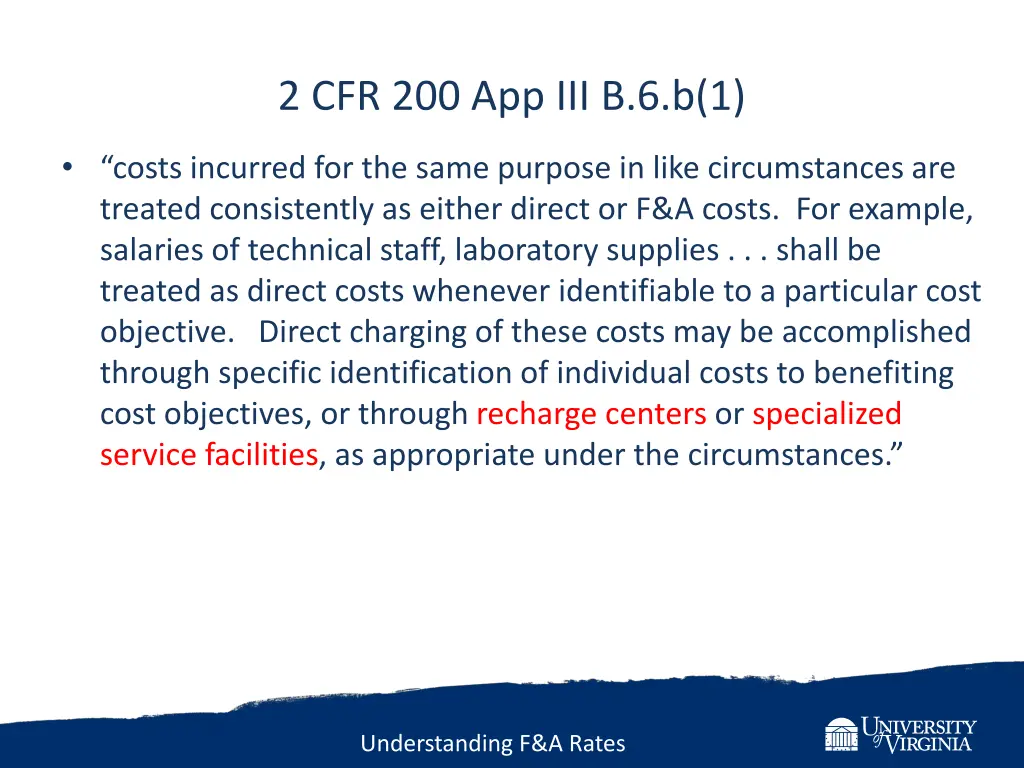 2 cfr 200 app iii b 6 b 1