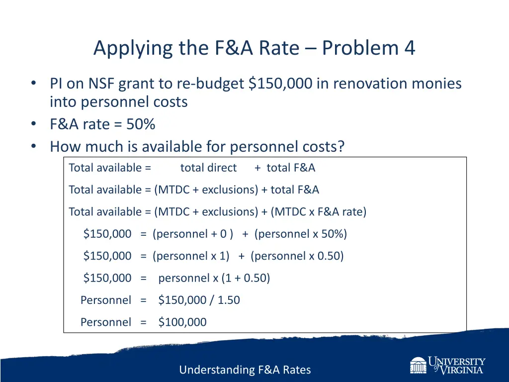 applying the f a rate problem 4