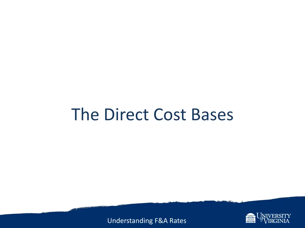 the direct cost bases