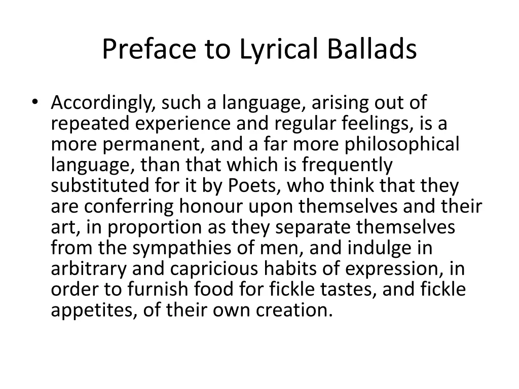 preface to lyrical ballads 7