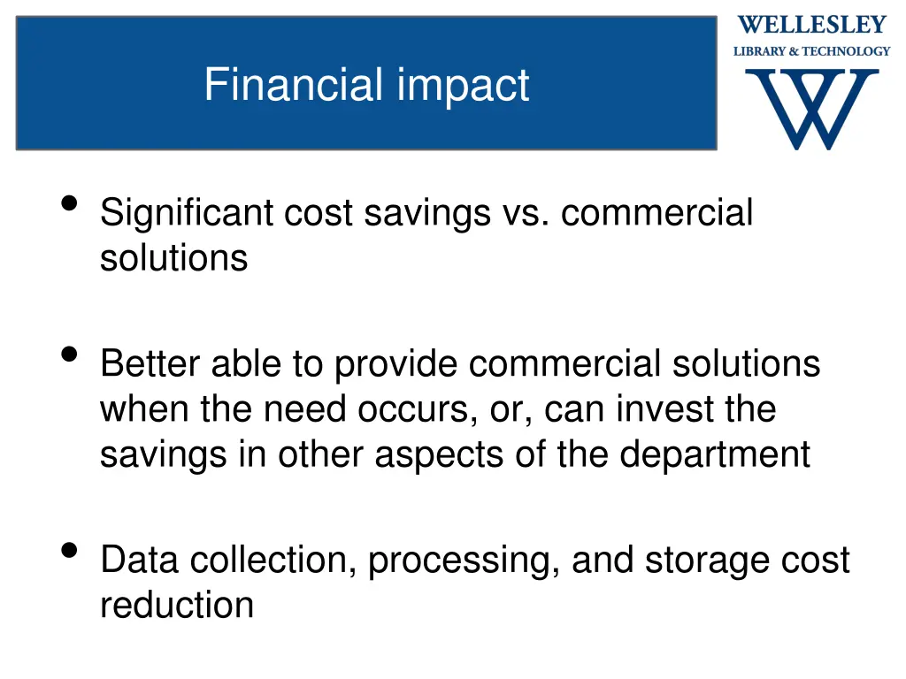 financial impact