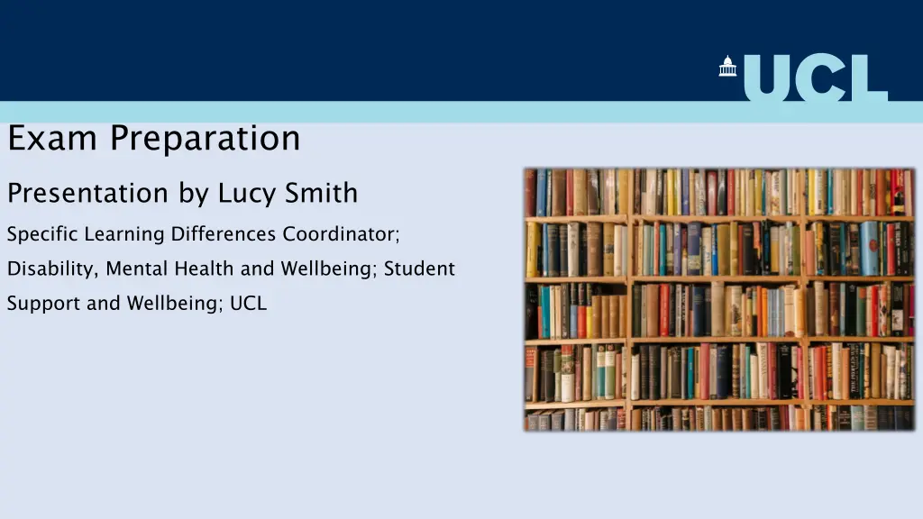 exam preparation presentation by lucy smith