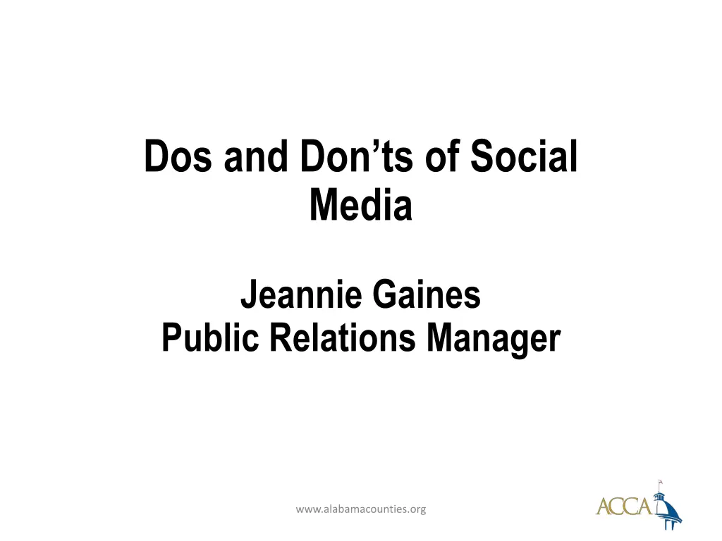 dos and don ts of social media