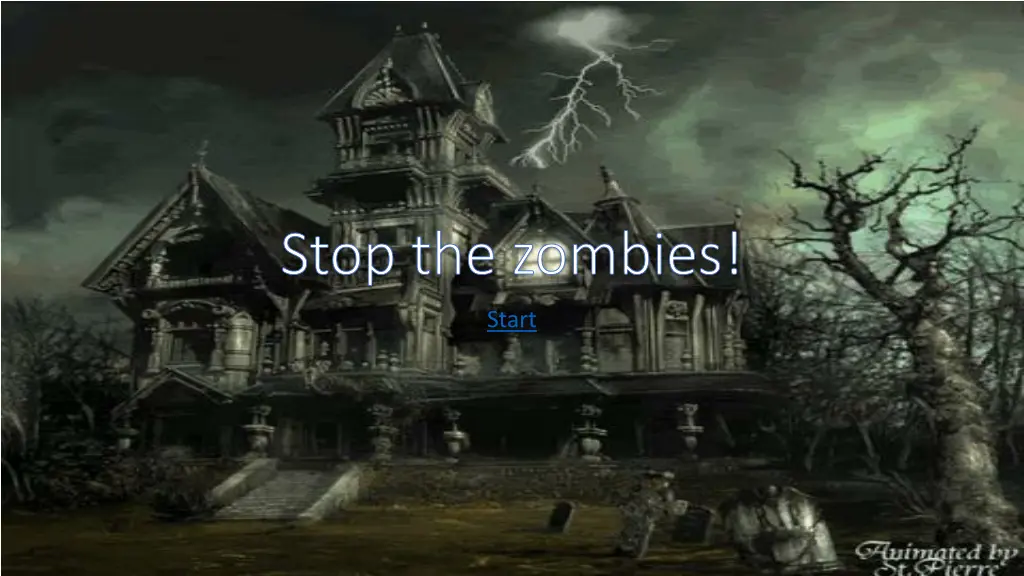 stop the zombies