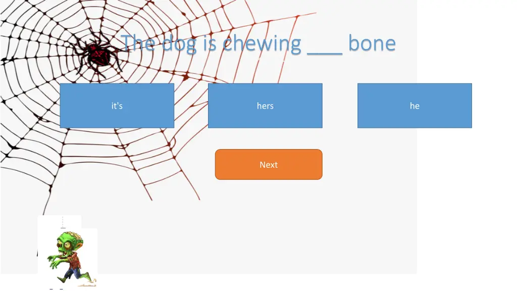 the dog is chewing bone