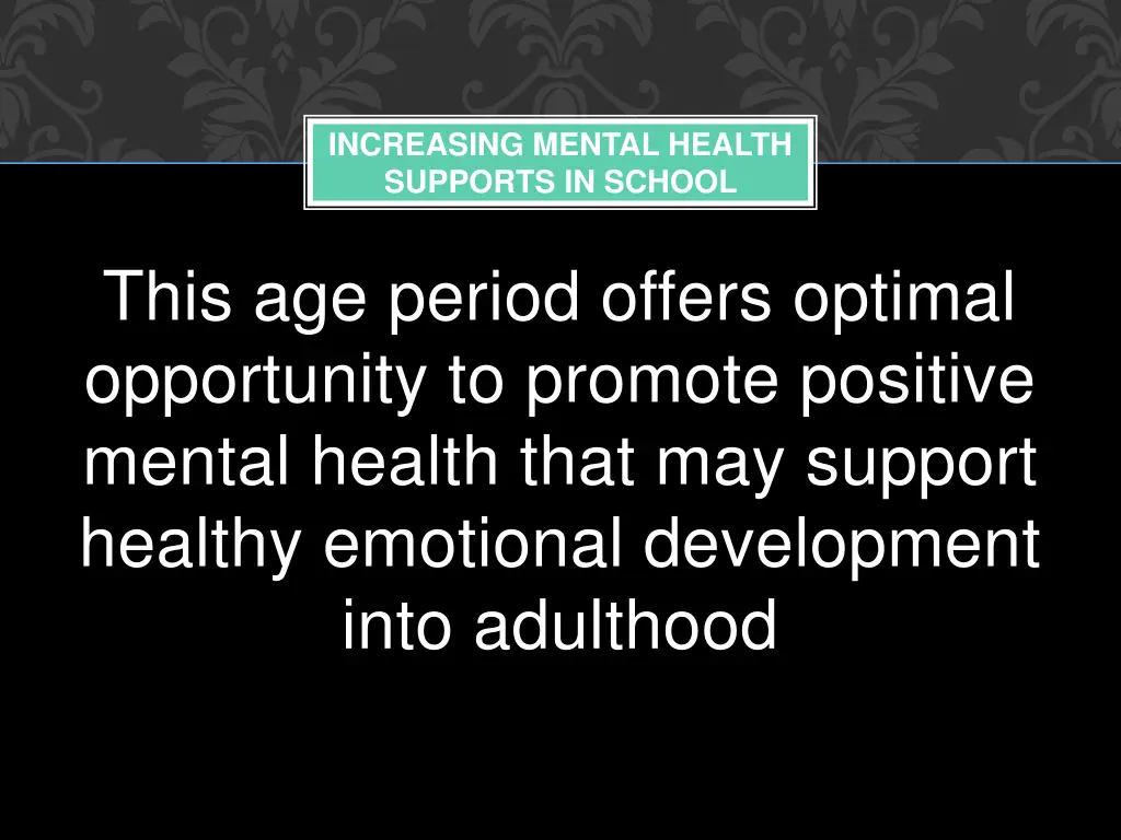 increasing mental health supports in school 1