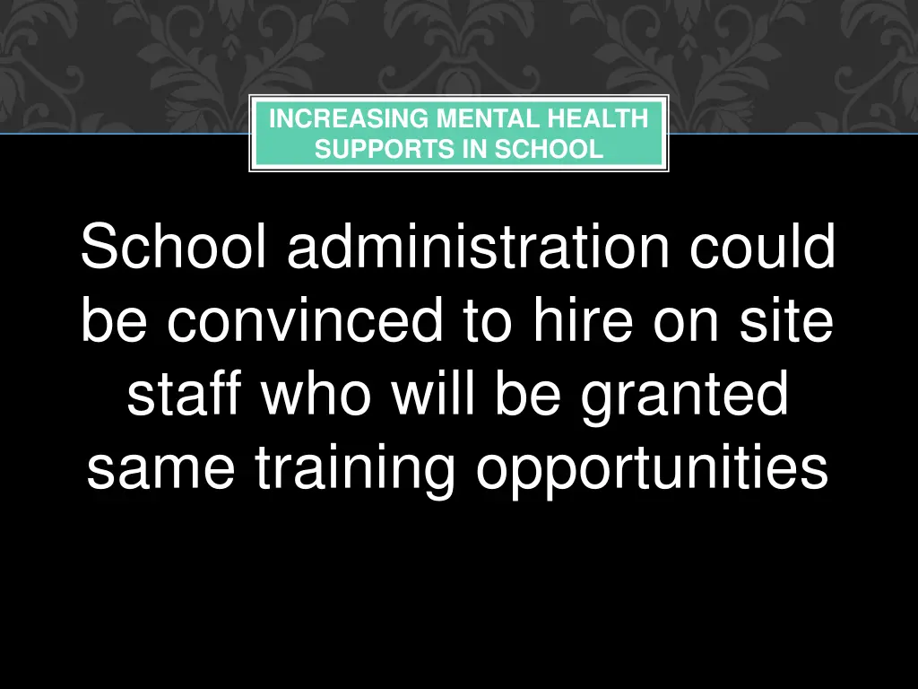 increasing mental health supports in school 2