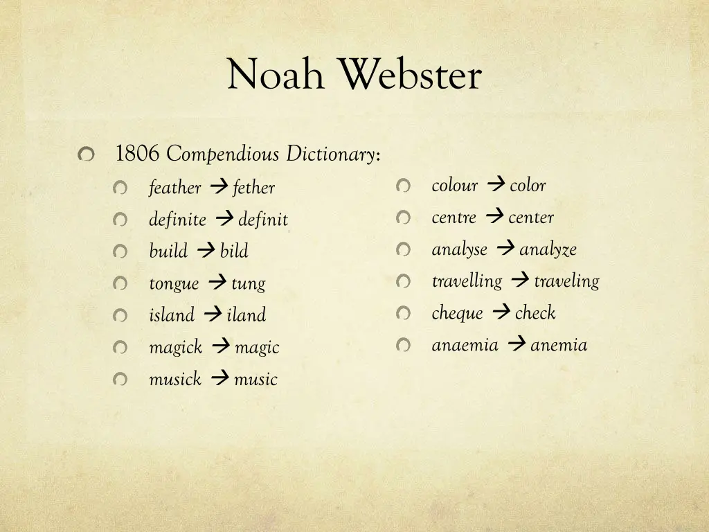 noah webster