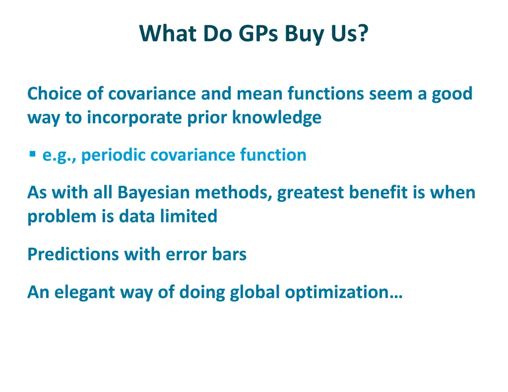 what do gps buy us