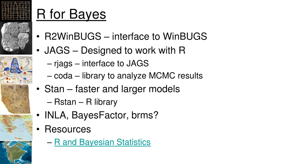 r for bayes
