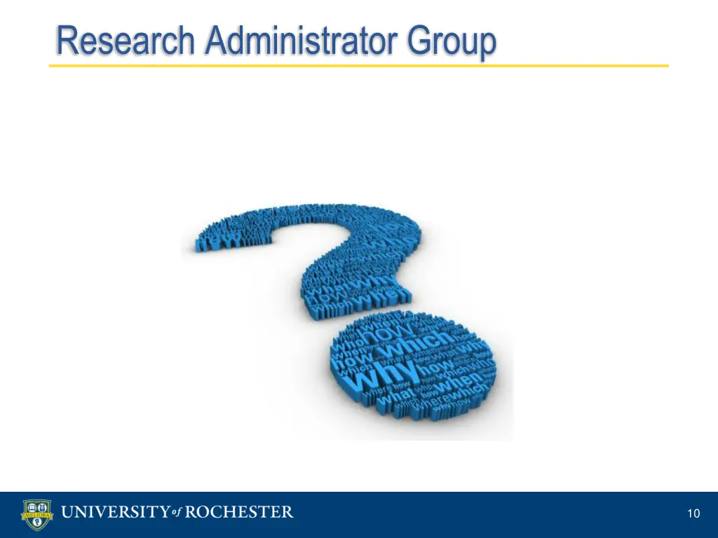 research administrator group
