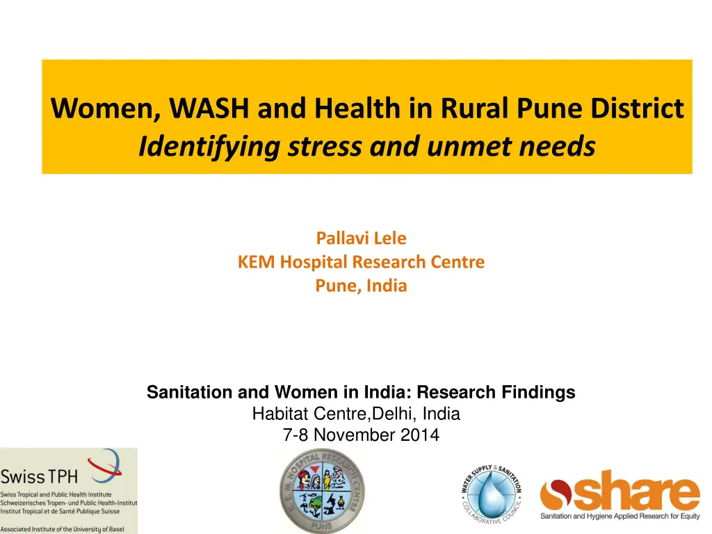 women wash and health in rural pune district