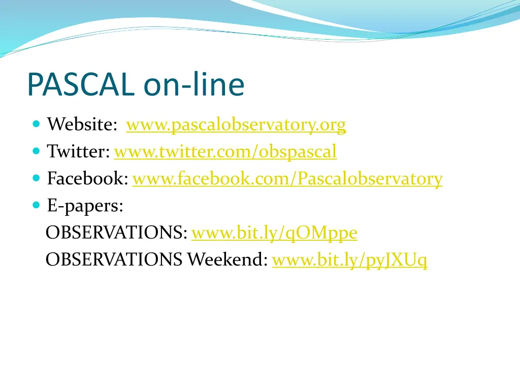 pascal on line