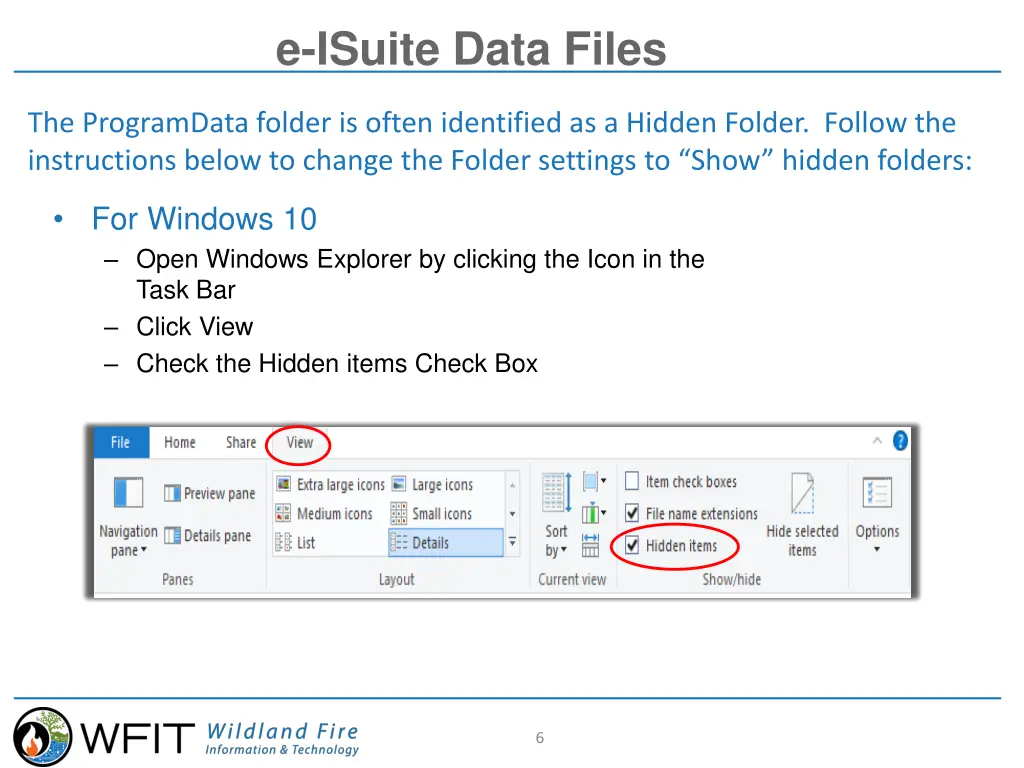 e isuite data files
