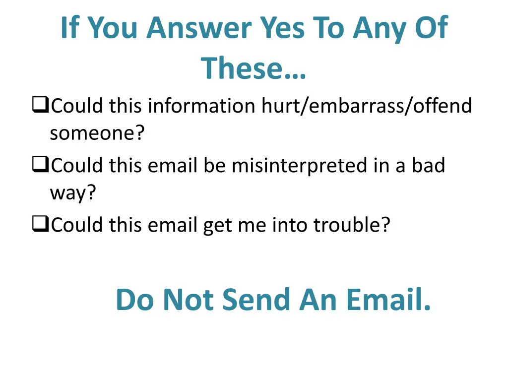 if you answer yes to any of these could this
