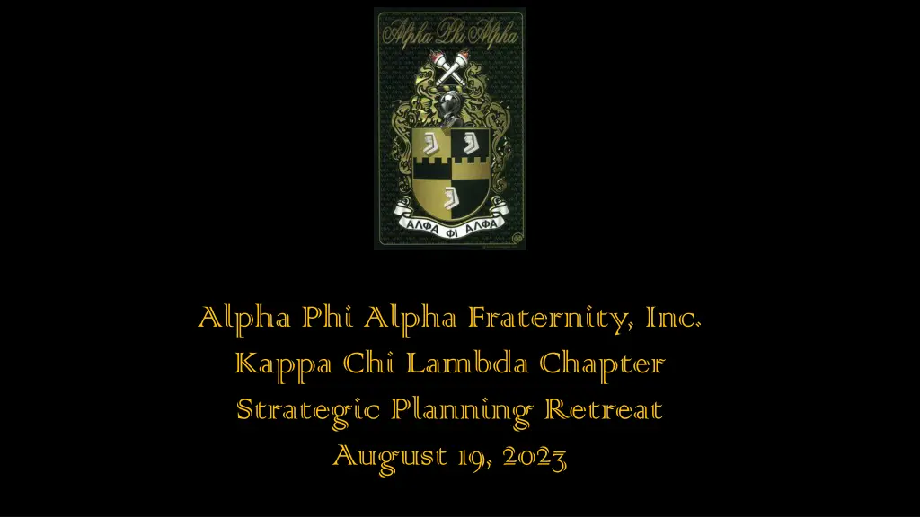 alpha phi alpha fraternity inc kappa chi lambda