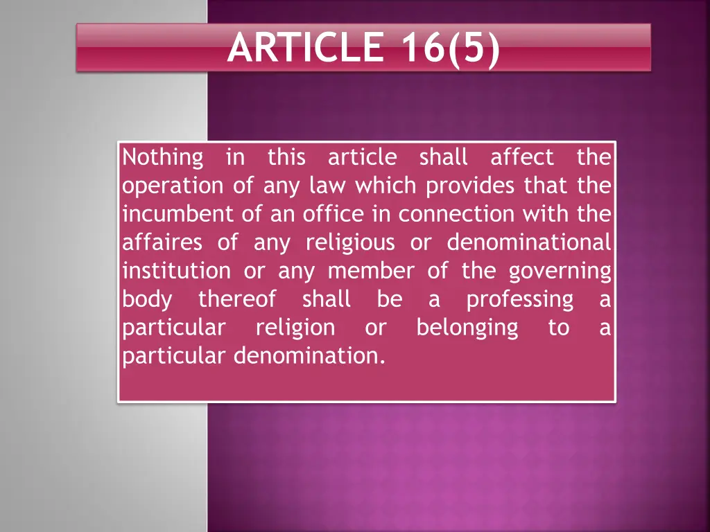 article 16 5