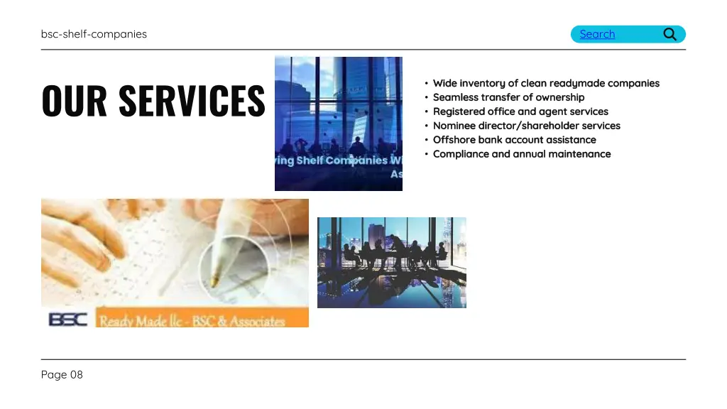 bsc shelf companies 6
