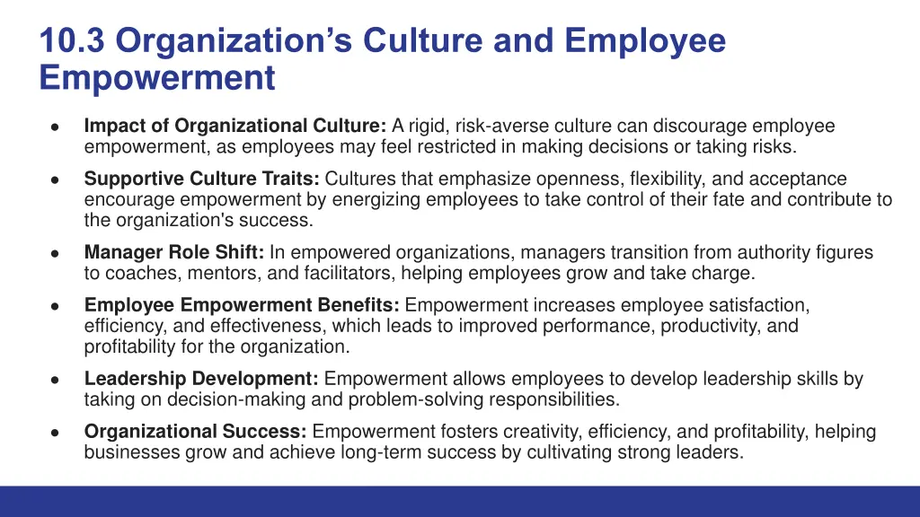 10 3 organization s culture and employee