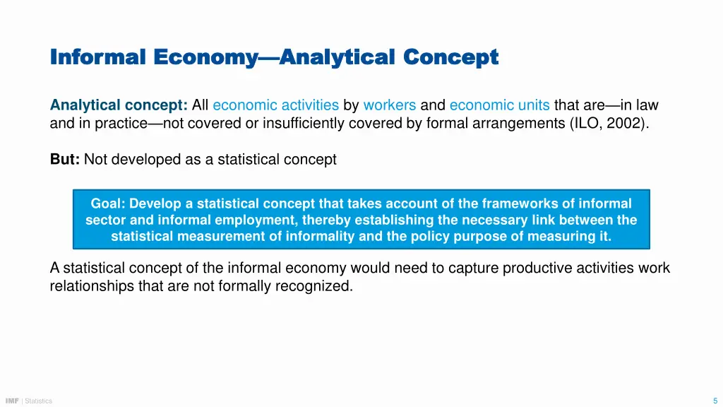 informal economy informal economy