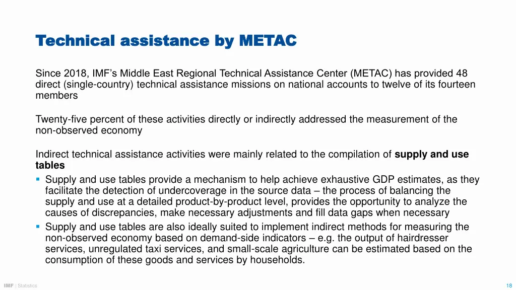 technical assistance by metac technical