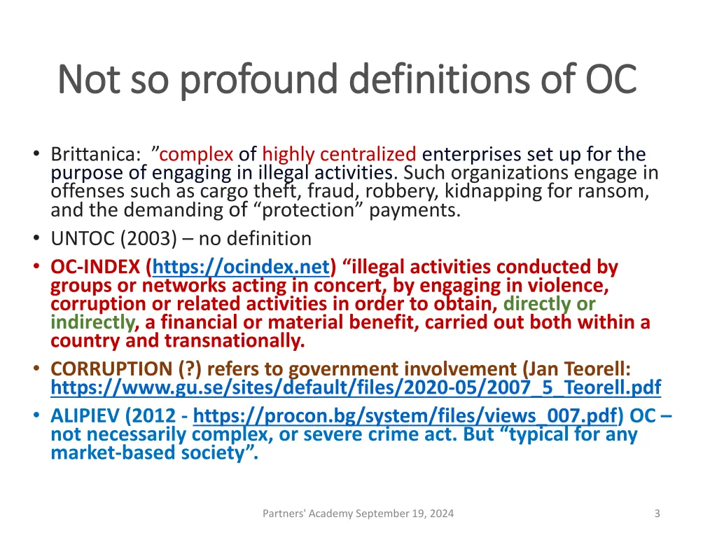 not so profound definitions of oc not so profound