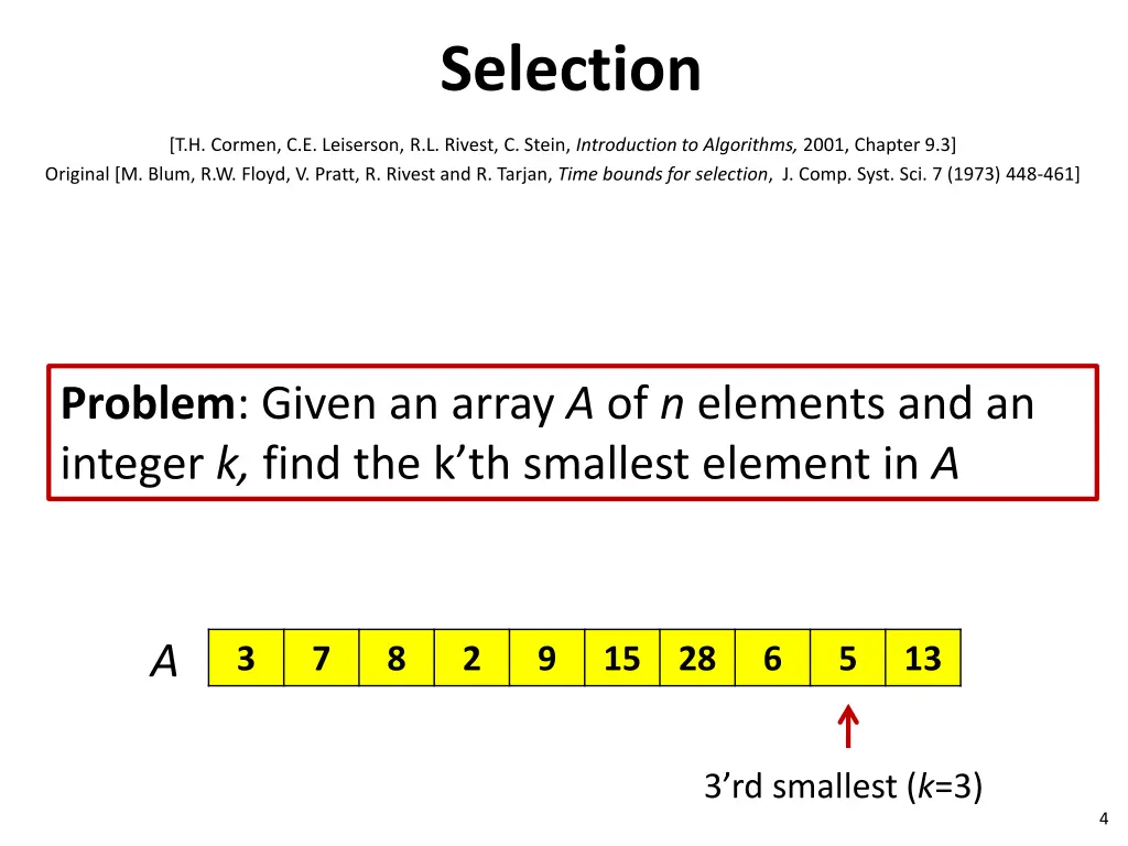 selection