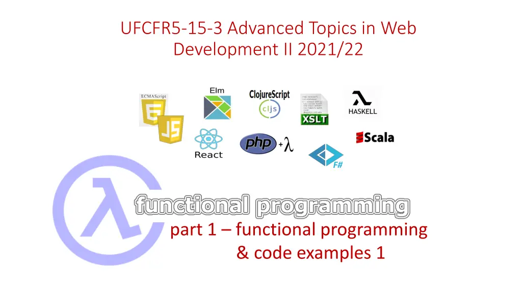 ufcfr5 15 3 advanced topics in web development