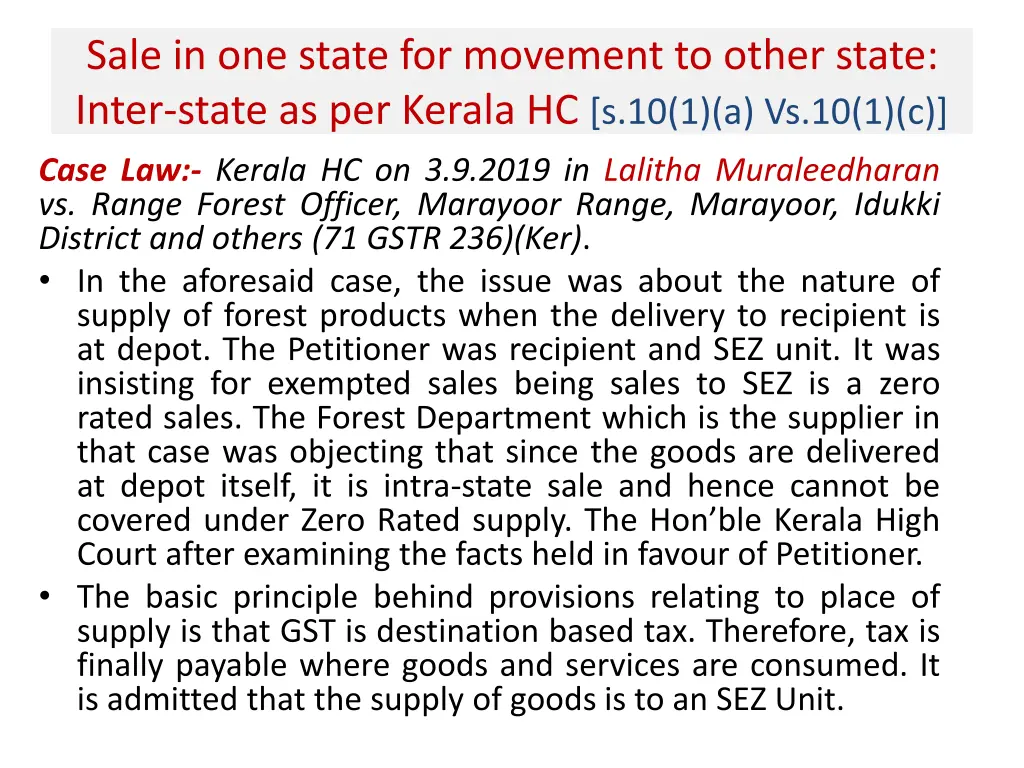 sale in one state for movement to other state