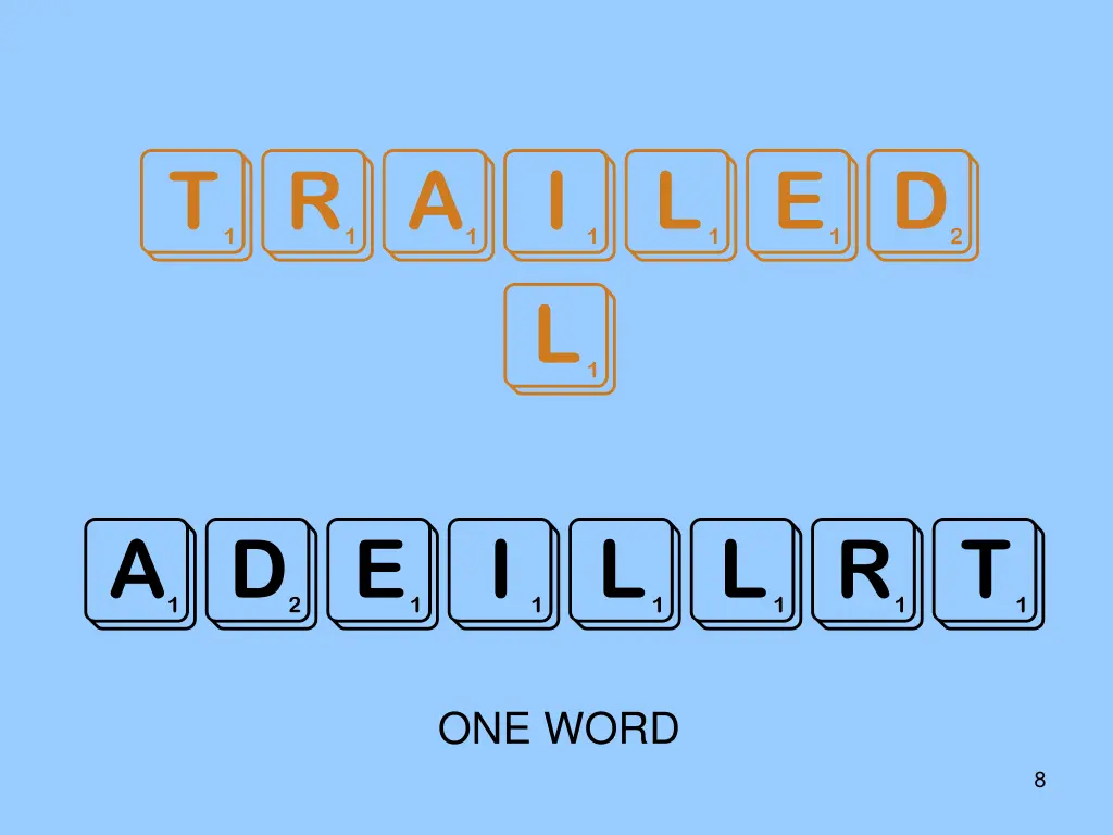 trailed l