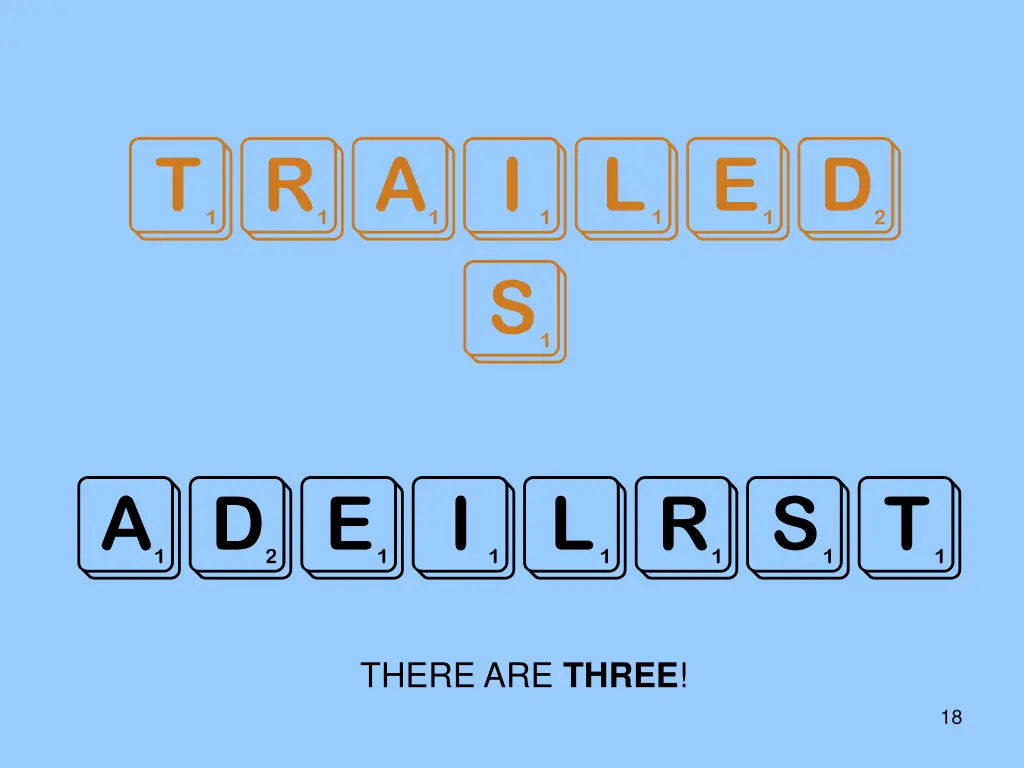 trailed s