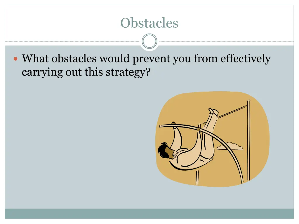 obstacles 1