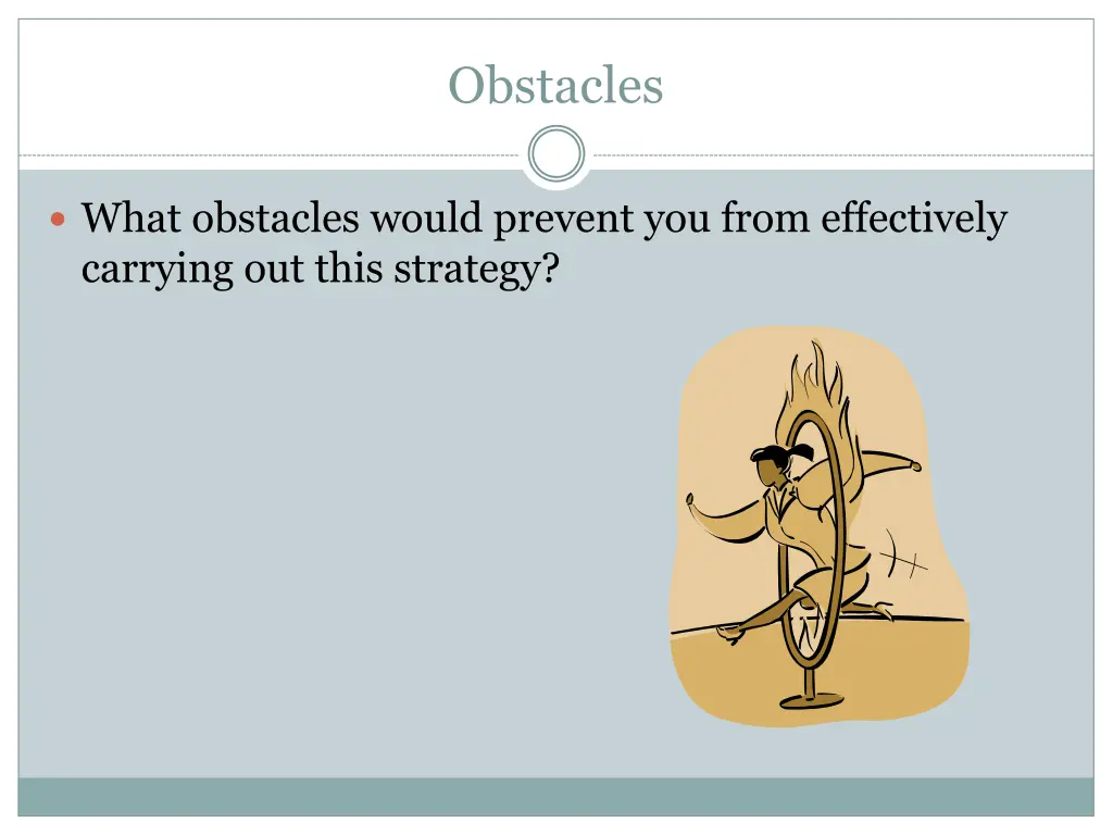 obstacles